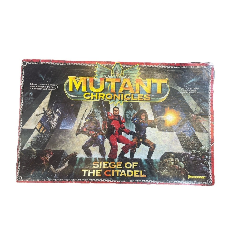 Mutant Chronicles Siege of the Citadel 1993 Pressman Replacement Parts Pieces‎